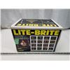Image 1 : Vintage Lite-Brite children's toy - has pieces and unused paper