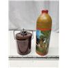 Image 1 : Amsterdamn painted stoneware jug, & stoneware container