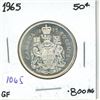 Image 1 : 1965 Canadian silver 50 cent