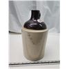 Image 3 : Large stoneware jug, no visible cracks/chips - 13"H