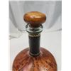 Image 4 : Unique leather coated, liquor decanter - Made in Italy