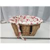Image 2 : Wicker basket for bicycle