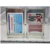Image 4 : 2 Wayne Gretzky hockey cards, in hard plastic display cases