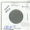 Image 1 : 1917 canadian NFLD 25 cent coin