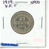 Image 1 : 1919 canadian NFLD 25 cent coin