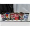 Image 1 : Lot of 6 Vintage Oil Cans