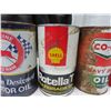 Image 3 : Lot of 6 Vintage Oil Cans