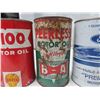 Image 6 : Lot of 6 Vintage Oil Cans