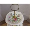 Image 2 : Vintage Porcelain 3-tiered Pastry Stand (England)