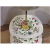 Image 3 : Vintage Porcelain 3-tiered Pastry Stand (England)