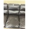 Image 4 : Faux leather, 3 seater sofa - nice conditon - 90" wide
