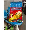 Image 2 : Large lot of cleaners, waxes, and 16 pair of XL rubber gloves