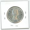 Image 2 : 1958 canadian silver half-dollar (GF-.80 silver)