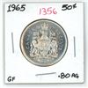 Image 1 : 1965 canadian silver half-dolllar (GF- .80AG)
