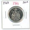 Image 1 : 1969 canadian half-dollar