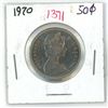 Image 1 : 1970 canadian 50 cent coin