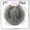 Image 1 : 1965 canadian silver dollar