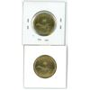 Image 2 : Lot of 2 (2014 and circ and 2015 UNC) canadian loonies