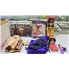 Image 2 : LOT OF ASSORTED COLLECTIBLES INCLUDING; MATTEL SHANI BEACH DAZZLE DOLL, AMERICA'S HEROES FIGURES,