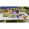Image 1 : LOT OF ASSORTED NEW KIDS ON THE BLOCK COLLECTIBLES INCLUDING; FIGURES, BOOKS, CASSETTE TAPES & MORE