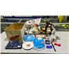 Image 1 : LOT OF ASSORTED OLYMPICS COLLECTIBLES INCLUDING; STUFFED ANIMALS, FRISBEE, CUPS & MORE