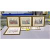 Image 1 : LOT OF ASSORTED FRAMED PRINTS