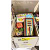 Image 2 : BOX OF ASSORTED GAMES INCLUDING; TIC-TAC-TOE, NHL HOCKEY CARD GAME, HEAVE-HO & MORE