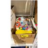 Image 2 : BOX OF ASSORTED TOYS INCLUDING; LEGO, MEGA BLOCKS, AUTOPIA CAR & MORE