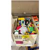Image 2 : BOX OF ASSORTED TOYS INCLUDING; FISHER PRICE GEO TRAX RAIL & ROAD SYSTEM, FISHER PRICE VEHICLES,