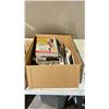 Image 2 : 3 BOXES OF ASSORTED COLLECTIBLES INCLUDING; COMIC BOOKS, VINGAGE NEWSPAPERS, MAGAZINES, BOOKS &