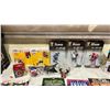 Image 2 : BOX OF ASSORTED COLLECTIBLES INCLUDING; MAURICE RICHARD FIGURE, HERCULESE THE LEGENDARY JOURNEYS