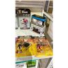 Image 3 : BOX OF ASSORTED COLLECTIBLES INCLUDING; MAURICE RICHARD FIGURE, HERCULESE THE LEGENDARY JOURNEYS