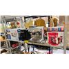 Image 1 : SHELF OF ASSORTED ITEMS INCLUDING; FROZEN BEVERAGE STATION, BREVILLE COFFEE MAKER, OSTER TOASTER