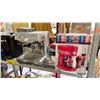 Image 3 : SHELF OF ASSORTED ITEMS INCLUDING; FROZEN BEVERAGE STATION, BREVILLE COFFEE MAKER, OSTER TOASTER