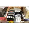 Image 3 : SHELF OF ASSORTED ITEMS INCLUDING; LG MONITOR, MBOX 2 PRO MIXER, STEREO TAPE DECK 3 & MORE