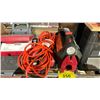 Image 3 : SHELF OF ASSORTED ITEMS INCLUDING; WORKMATE SHOPBOX, RATCHET SET, MOTOMASTER ELIMINATOR BATTERY