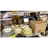 Image 2 : SHELF OF ASSORTED ITEMS INCLUDING; DINNERWARE, COLLECTIBLE PLATES WITH COA'S, MINI FURNITURE & MORE