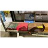 Image 3 : SHELF OF ASSORTED ITEMS INCLUDING; CIGAR BOXES, CHESS SET, SHADOWBOX & MORE