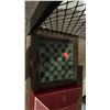 Image 4 : SHELF OF ASSORTED ITEMS INCLUDING; CIGAR BOXES, CHESS SET, SHADOWBOX & MORE