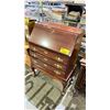 Image 1 : MAHOGANY DROP FRONT SECRETAIRE