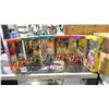 Image 1 : BOX OF 90210 COLLECTIBLES INCLUDING; FIGURES, GIANT BUTTON & BUBBLE GUM