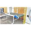 Image 3 : INDUSTRIAL WRAPPING MACHINE WITH CONVEYOR TABLE *REQUIRES FLAT DECK TRUCK*