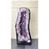 Image 1 : AMETHYST CATHEDRAL GEODE 15KG APPROX 17.5X8" RETAIL $4500