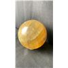 Image 2 : HONEY CALCITE SPHERE APPROX 4.4" RETAIL $1500