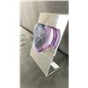 Image 2 : PURPLE GREEN FLUORITE HEART RETAIL $600