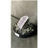 Image 2 : PYRITE WITH AMETHYST GEODE RETAIL $400