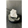 Image 2 : CLEAR QUARTZ WITH PYRITE ART