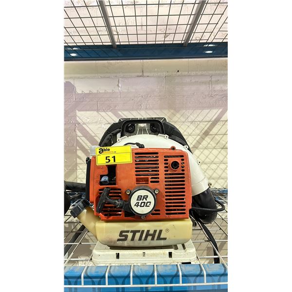 STIHL BR 400 GAS BACKPACK BLOWER