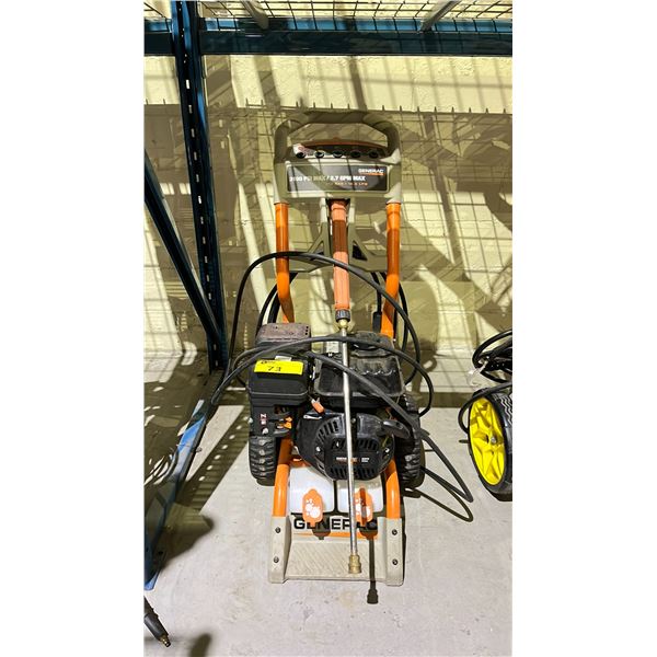 GENERAC 3100 PSI GAS POWER WASHER WITH HOSE & WAND
