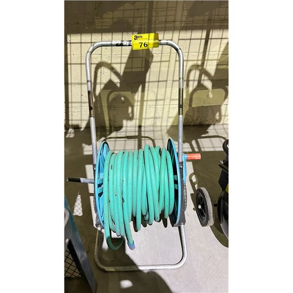 PORTABLE HOSE REEL WITH HOSE